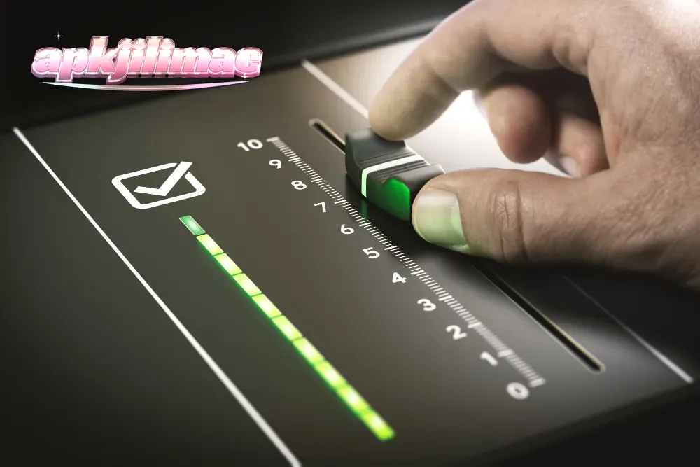 Visual abstrak yang mewakili inovasi dalam industri slot digital dan pertumbuhan bisnis teknologi.